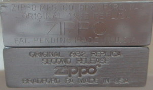1932レプリカZIPPO刻印